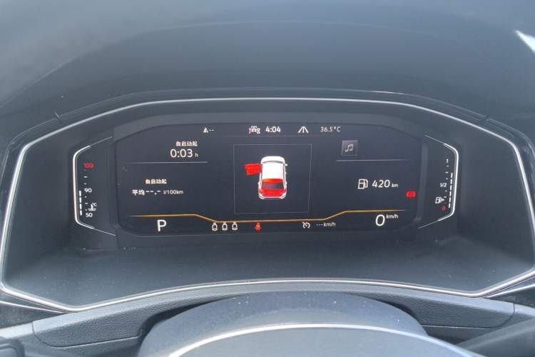 Used Volkswagen T-ROC 2021 Revised Version 280TSI DSG All-Wheel Drive Luxury Connected Edition Instrument Cluster