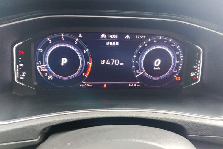 Used Volkswagen T-ROC 2021 280TSI DSG Two-Wheel Drive Comfort Connect Edition Instrument Cluster
