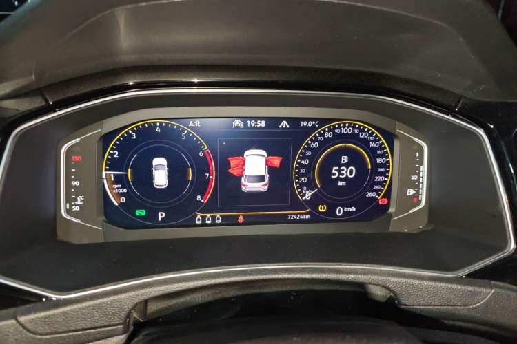 Used Volkswagen T-ROC 2021 280TSI DSG Two-Wheel Drive Comfort Connect Edition Instrument Cluster