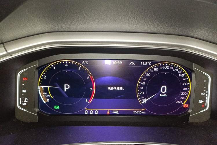 Used Volkswagen T-ROC 2021 280TSI DSG Two-Wheel Drive R-Line Pro Connected Version Instrument Cluster