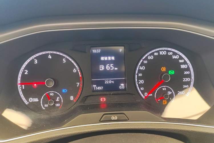Used Volkswagen T-ROC 2021 Revised Version 280TSI DSG Two-Wheel Drive Elite Connect Edition Instrument Cluster