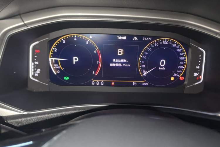 Used Volkswagen T-ROC 2021 Revised Version 280TSI DSG Two-Wheel Drive Elite Connect Edition Instrument Cluster