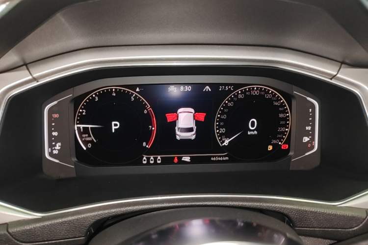 Used Volkswagen T-ROC 2021 280TSI DSG Two-Wheel Drive R-Line Pro Connected Version Instrument Cluster