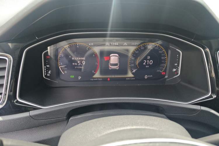 Used Volkswagen T-ROC 2021 Revised Version 280TSI DSG Two-Wheel Drive Comfort & Smart Connectivity Edition Instrument Cluster