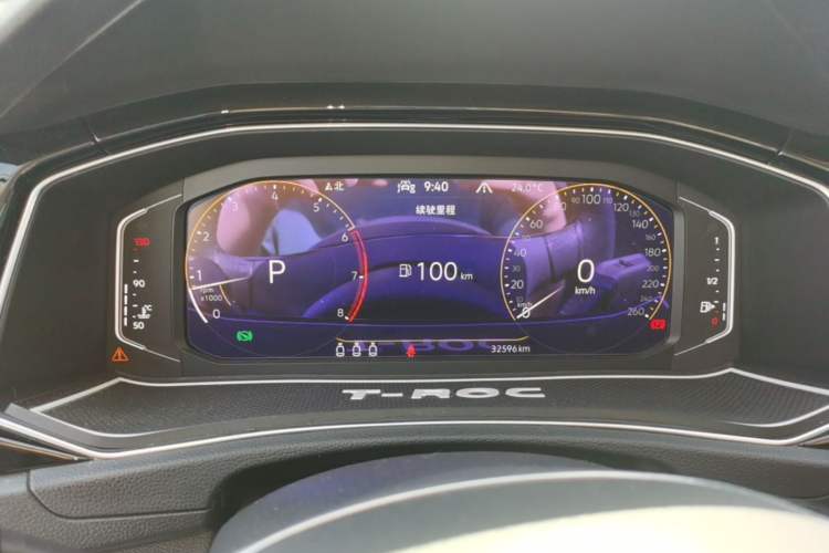 Used Volkswagen T-ROC 2021 Revised Version 280TSI DSG Two-Wheel Drive Comfort & Smart Connectivity Edition Instrument Cluster