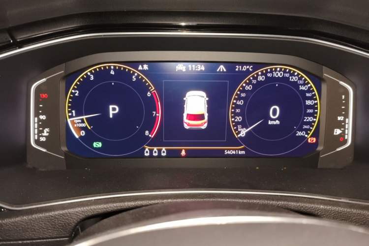 Used Volkswagen T-ROC 2021 280TSI DSG Two-Wheel Drive Comfort Connect 30th Anniversary Edition Instrument Cluster