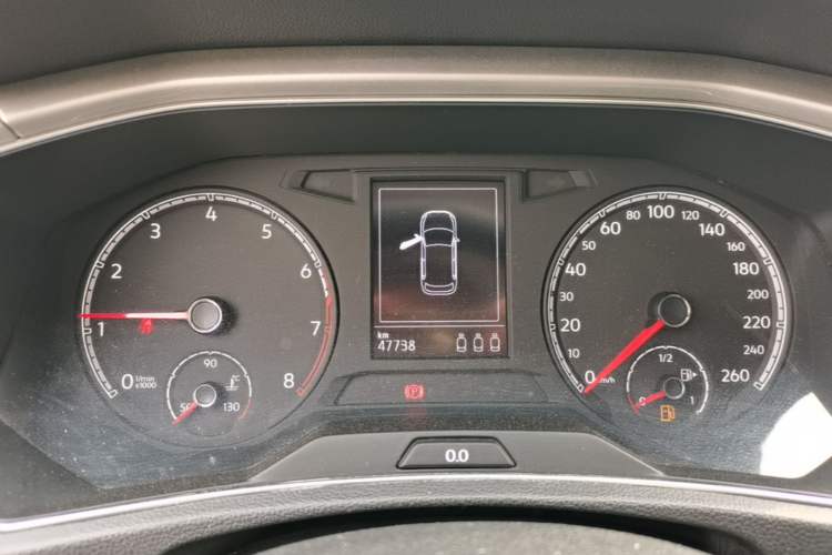 Used Volkswagen T-ROC 2021 280TSI DSG Two-Wheel Drive Elite Connect Edition Instrument Cluster