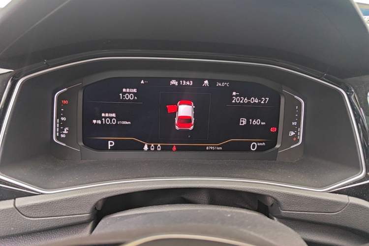 Used Volkswagen T-ROC 2021 280TSI DSG Two-Wheel Drive Comfort Connect Edition Instrument Cluster