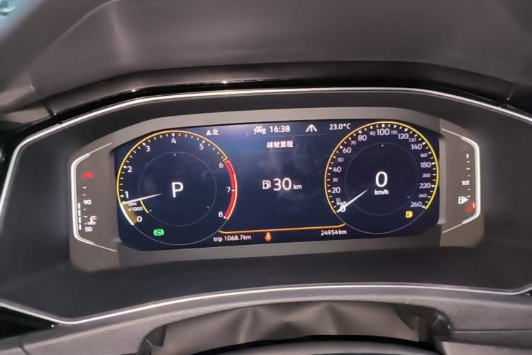 Used Volkswagen T-ROC 2021 280TSI DSG Two-Wheel Drive Comfort Connect Edition Instrument Cluster