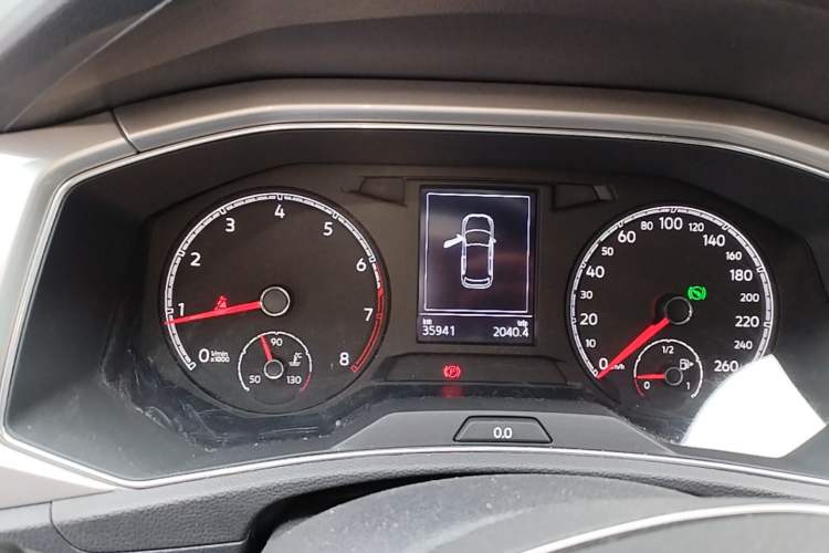 Used Volkswagen T-ROC 2021 Revised Version 280TSI DSG Two-Wheel Drive Elite Connect Edition Instrument Cluster
