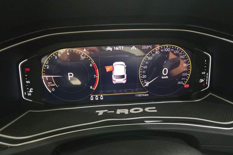 Used Volkswagen T-ROC 2021 280TSI DSG Two-Wheel Drive Comfort Connect Edition Instrument Cluster