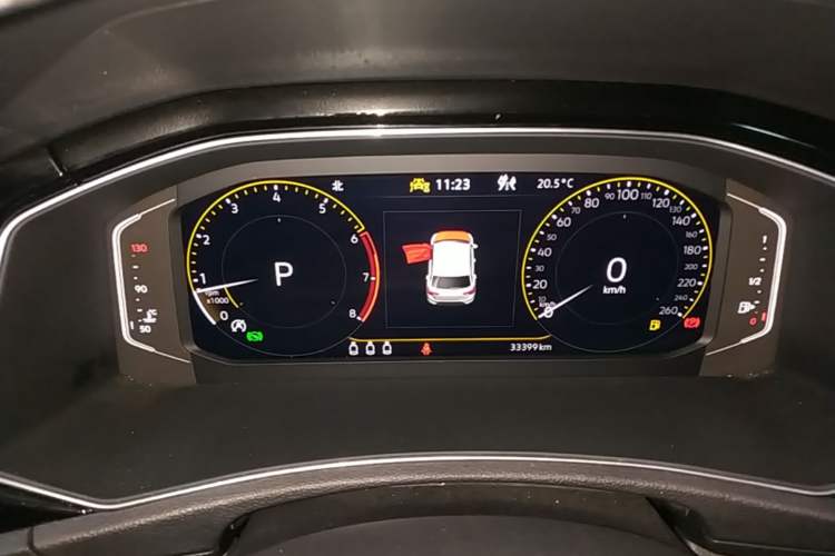 Used Volkswagen T-ROC 2021 Revised Version 280TSI DSG Two-Wheel Drive Comfort & Smart Connectivity Edition Instrument Cluster