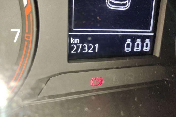 Used Volkswagen T-ROC 2021 Revised Version 280TSI DSG Two-Wheel Drive Elite Connect Edition Odometer Close Up