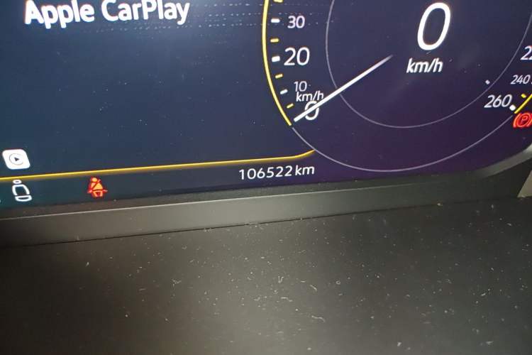 Used Volkswagen T-ROC 2021 Revised Version 280TSI DSG Two-Wheel Drive Comfort & Smart Connectivity Edition Odometer Close Up