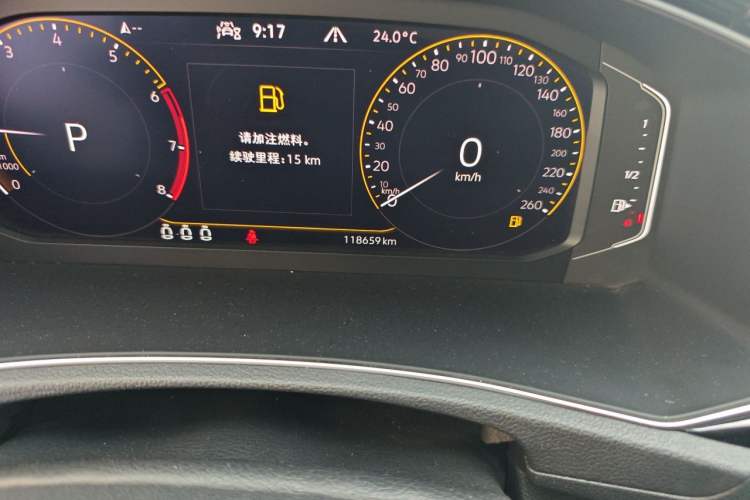 Used Volkswagen T-ROC 2021 Revised Version 280TSI DSG Two-Wheel Drive Comfort & Smart Connectivity Edition Odometer Close Up