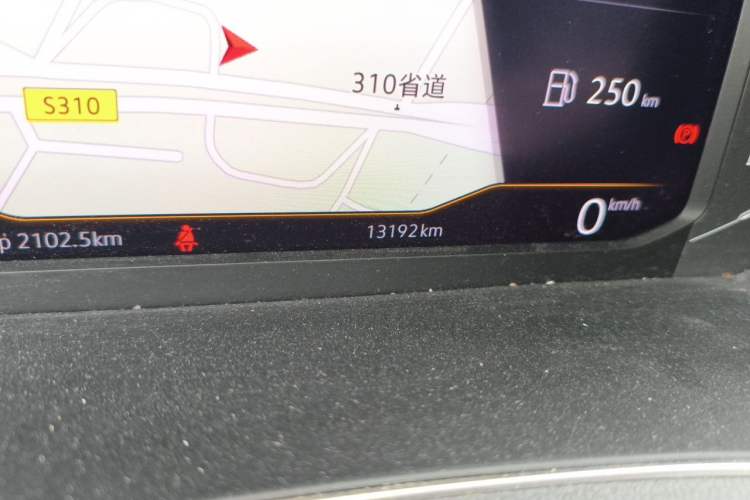Used Volkswagen T-ROC 2021 280TSI DSG Two-Wheel Drive Comfort Connect 30th Anniversary Edition Odometer Close Up