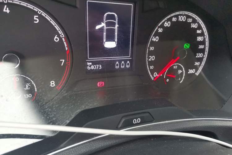 Used Volkswagen T-ROC 2021 Revised Version 280TSI DSG Two-Wheel Drive Elite Connect Edition Odometer Close Up