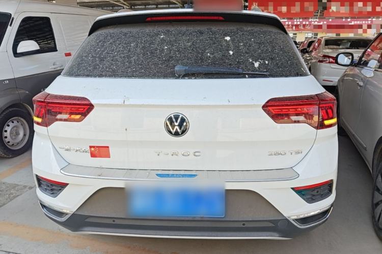 Used Volkswagen T-ROC 2021 280TSI DSG Two-Wheel Drive Comfort Connect 30th Anniversary Edition Rear