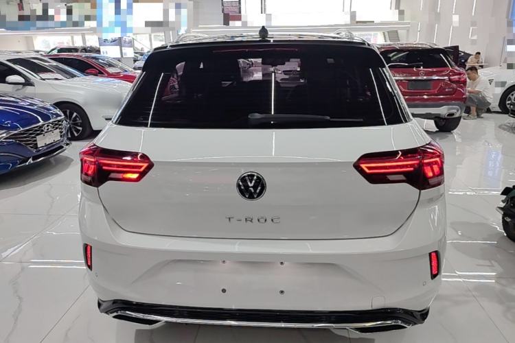Used Volkswagen T-ROC 2021 280TSI DSG Two-Wheel Drive R-Line Pro Connected Version Rear