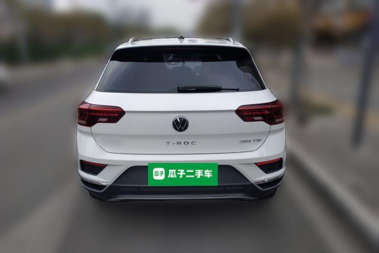 Used Volkswagen T-ROC 2021 Revised Version 280TSI DSG Two-Wheel Drive Elite Connect Edition Rear