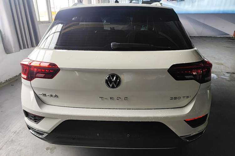 Used Volkswagen T-ROC 2021 280TSI DSG Two-Wheel Drive Elite Connect Edition Rear