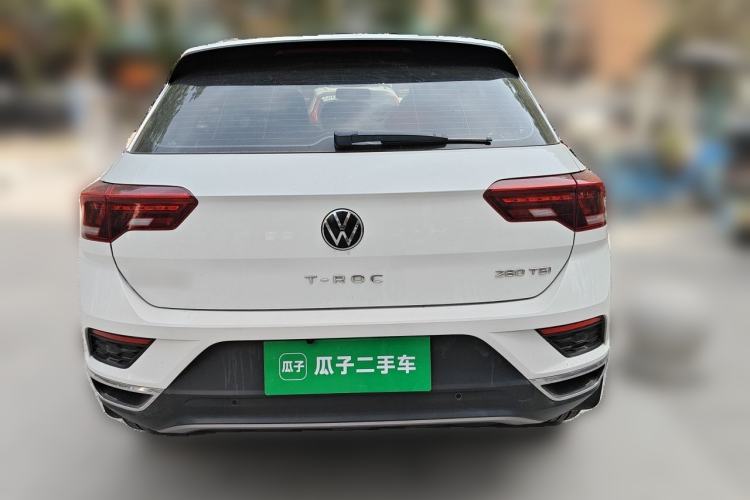 Used Volkswagen T-ROC 2021 280TSI DSG Two-Wheel Drive Elite Connect Edition Rear