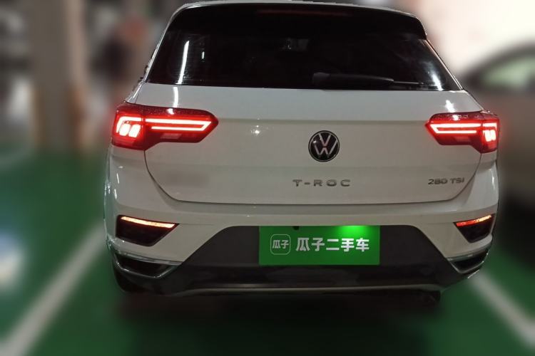 Used Volkswagen T-ROC 2021 280TSI DSG Two-Wheel Drive Elite Connect Edition Rear