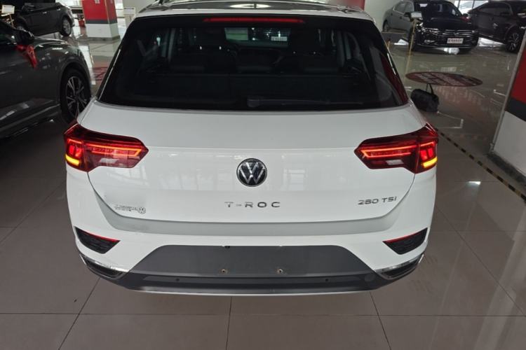 Used Volkswagen T-ROC 2021 280TSI DSG Two-Wheel Drive Elite Connect Edition Rear