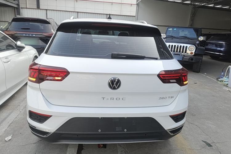 Used Volkswagen T-ROC 2021 Revised Version 280TSI DSG Two-Wheel Drive Elite Connect Edition Rear