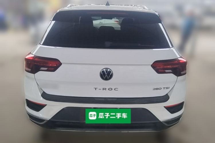 Used Volkswagen T-ROC 2021 280TSI DSG Two-Wheel Drive Elite Connect Edition Rear