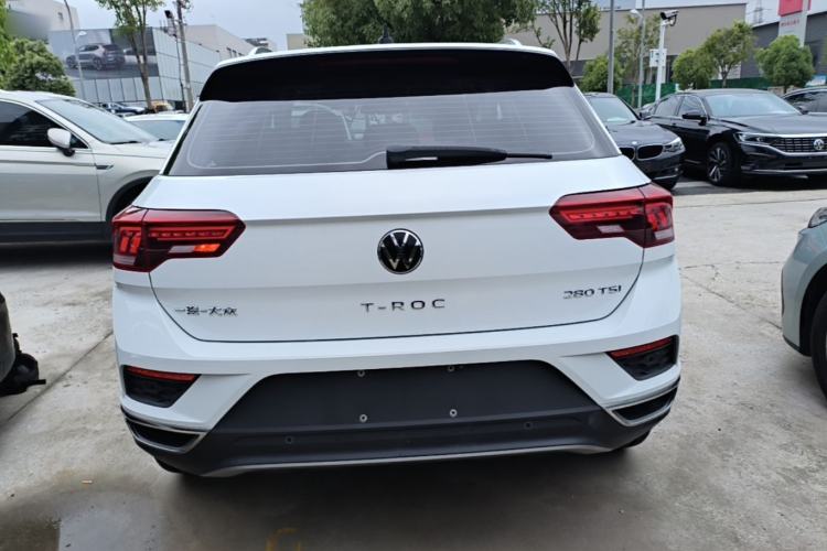 Used Volkswagen T-ROC 2021 280TSI DSG Two-Wheel Drive Comfort Connect Edition Rear