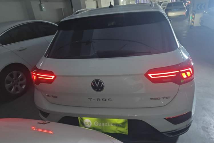 Used Volkswagen T-ROC 2021 280TSI DSG Two-Wheel Drive Elite Connect Edition Rear