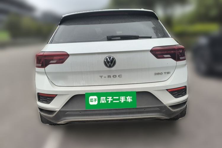Used Volkswagen T-ROC 2021 280TSI DSG Two-Wheel Drive Elite Connect Edition Rear