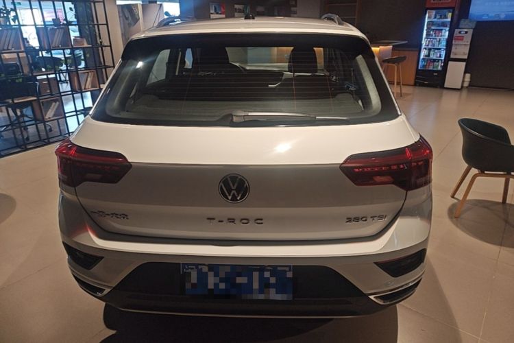 Used Volkswagen T-ROC 2021 Revised Version 280TSI DSG Two-Wheel Drive Elite Connect Edition Rear