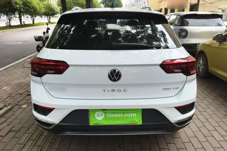 Used Volkswagen T-ROC 2021 280TSI DSG Two-Wheel Drive Elite Connect Edition Rear