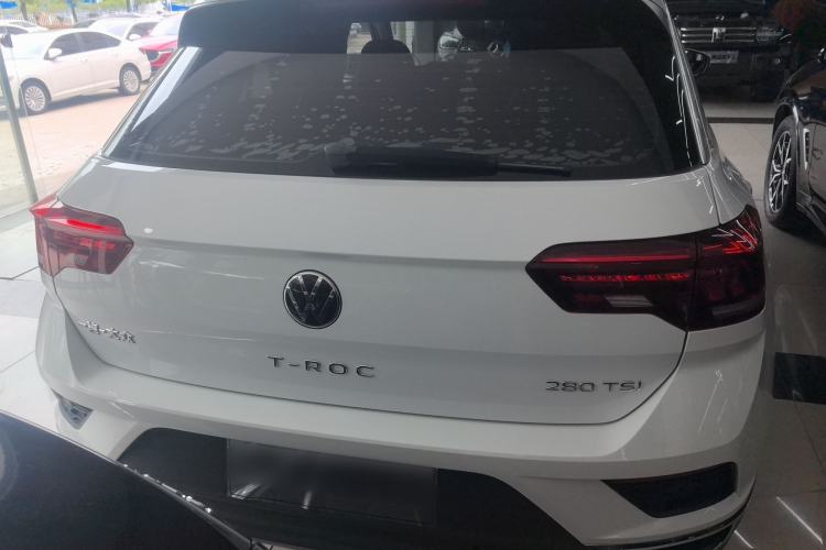 Used Volkswagen T-ROC 2021 280TSI DSG Two-Wheel Drive Comfort Connect Edition Rear