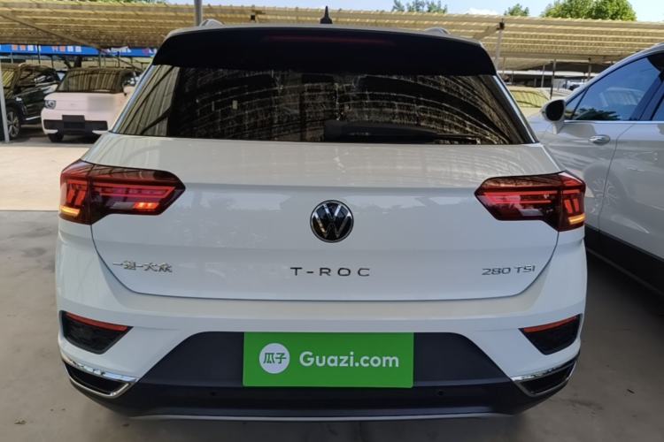 Used Volkswagen T-ROC 2021 Revised Version 280TSI DSG Two-Wheel Drive Comfort & Smart Connectivity Edition Rear