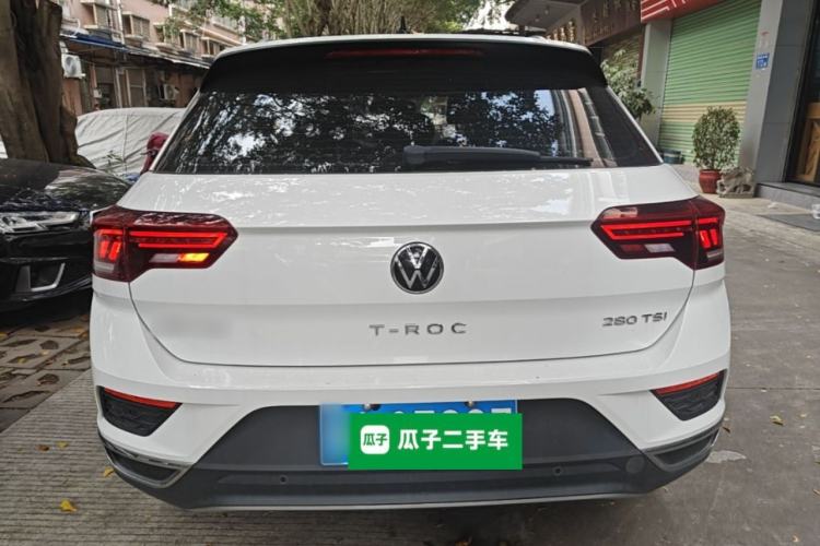 Used Volkswagen T-ROC 2021 280TSI DSG Two-Wheel Drive Elite Connect Edition Rear