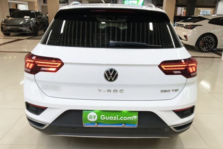 Used Volkswagen T-ROC 2021 280TSI DSG Two-Wheel Drive Comfort Connect Edition Rear