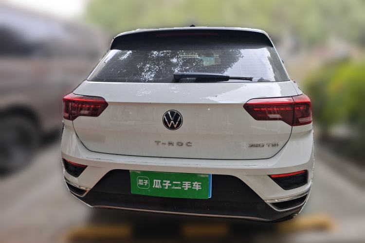 Used Volkswagen T-ROC 2021 280TSI DSG Two-Wheel Drive Comfort Connect Edition Rear