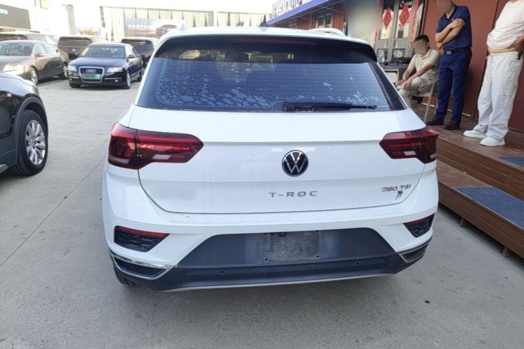 Used Volkswagen T-ROC 2021 280TSI DSG Two-Wheel Drive Elite Connect Edition Rear