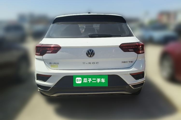 Used Volkswagen T-ROC 2021 280TSI DSG Two-Wheel Drive Elite Connect Edition Rear
