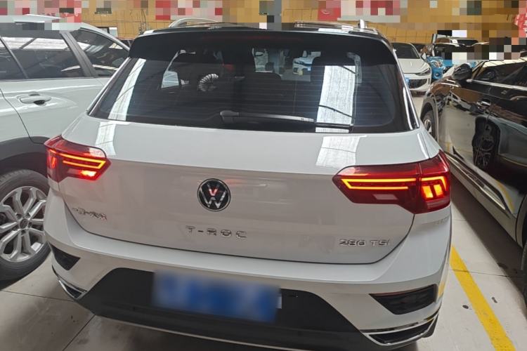 Used Volkswagen T-ROC 2021 280TSI DSG Two-Wheel Drive Comfort Connect 30th Anniversary Edition Rear