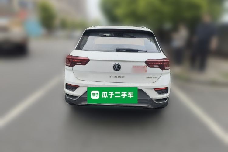 Used Volkswagen T-ROC 2021 280TSI DSG Two-Wheel Drive Comfort Connect Edition Rear