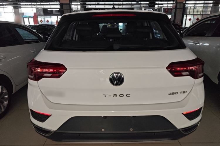 Used Volkswagen T-ROC 2021 Revised Version 280TSI DSG Two-Wheel Drive Elite Connect Edition Rear