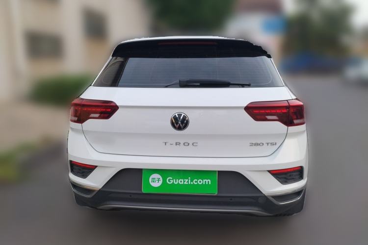 Used Volkswagen T-ROC 2021 280TSI DSG Two-Wheel Drive Comfort Connect Edition Rear