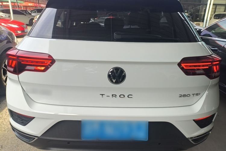 Used Volkswagen T-ROC 2021 280TSI DSG Two-Wheel Drive Comfort Connect Edition Rear