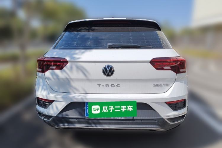 Used Volkswagen T-ROC 2021 280TSI DSG Two-Wheel Drive Comfort Connect Edition Rear