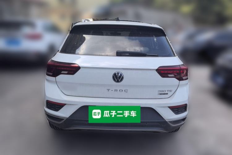 Used Volkswagen T-ROC 2021 Revised Version 280TSI DSG All-Wheel Drive Luxury Connected Edition Rear