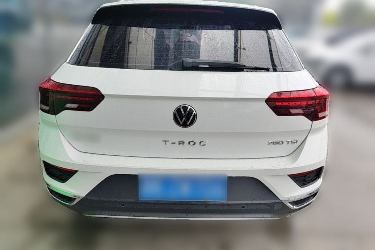 Used Volkswagen T-ROC 2021 280TSI DSG Two-Wheel Drive Comfort Connect Edition Rear